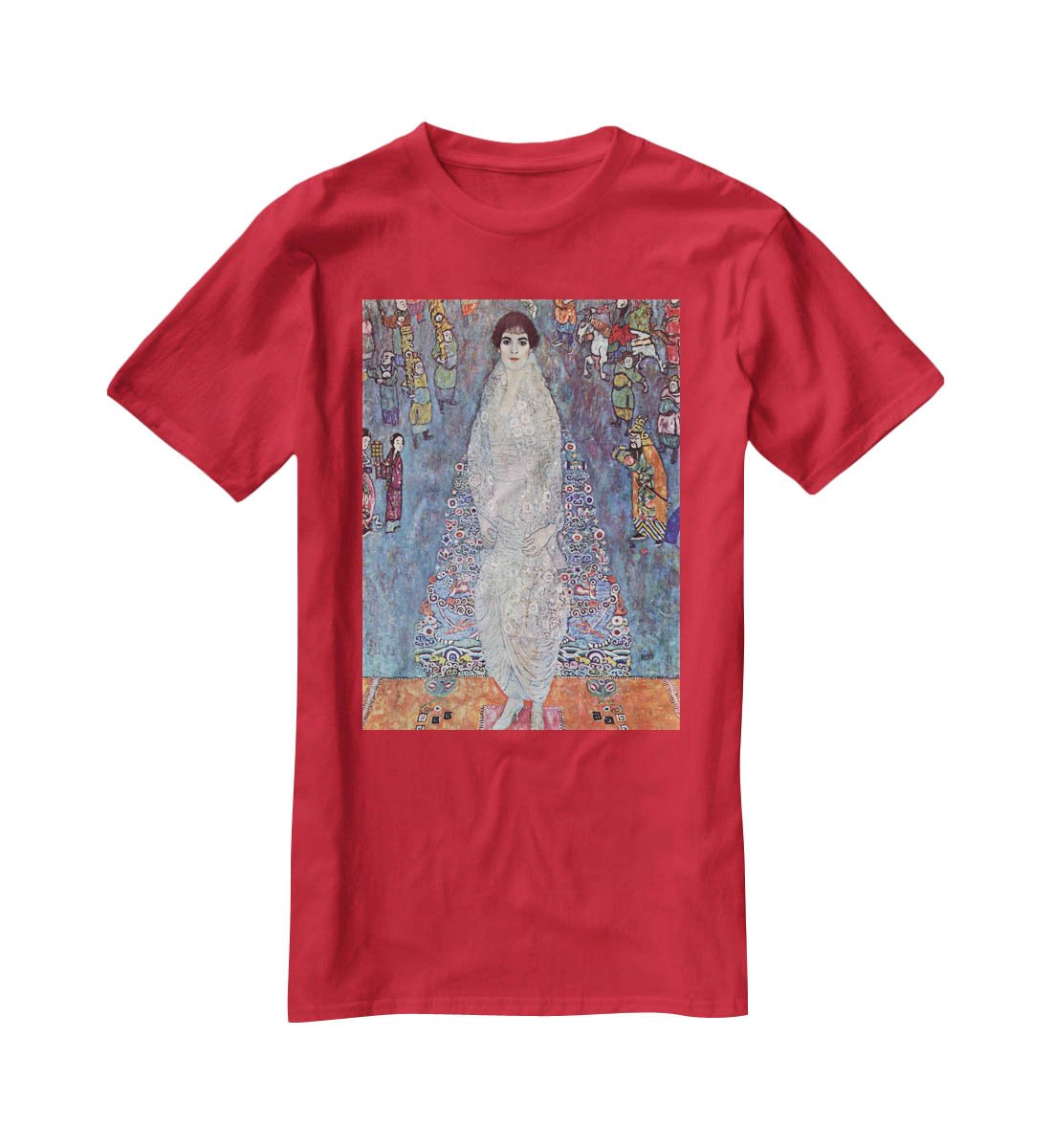 Portrait of Baroness Elisabeth Bachofen by Klimt T-Shirt - Canvas Art Rocks - 4