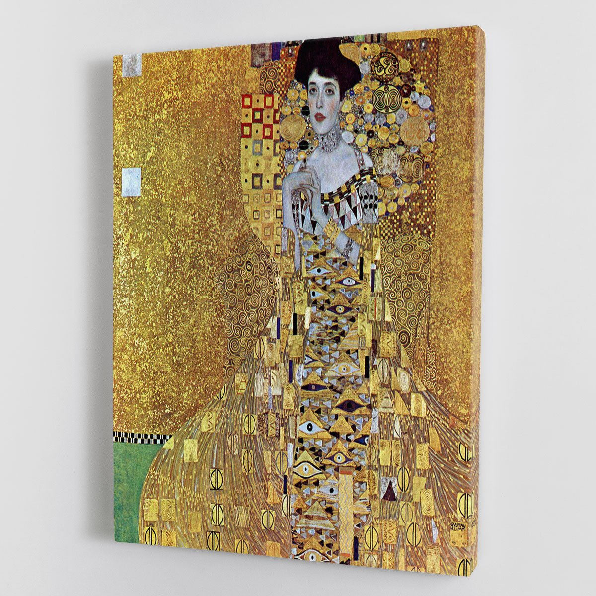 Portrait of Block Bauer 2 by Klimt Canvas Print or Poster