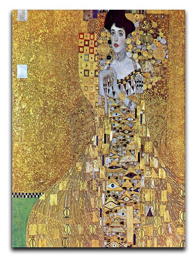 Portrait of Block Bauer 2 by Klimt Canvas Print or Poster  - Canvas Art Rocks - 1