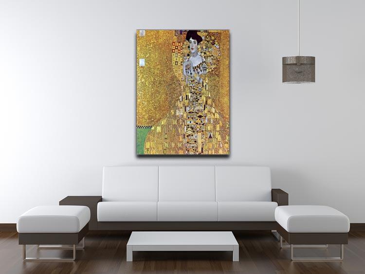 Portrait of Block Bauer 2 by Klimt Canvas Print or Poster - Canvas Art Rocks - 4