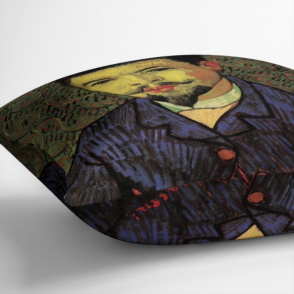 Portrait of Doctor Felix Rey by Van Gogh Throw Pillow