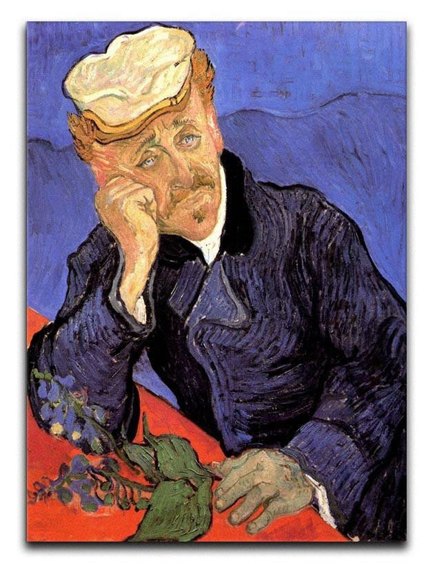 Portrait of Doctor Gachet by Van Gogh Canvas Print & Poster  - Canvas Art Rocks - 1