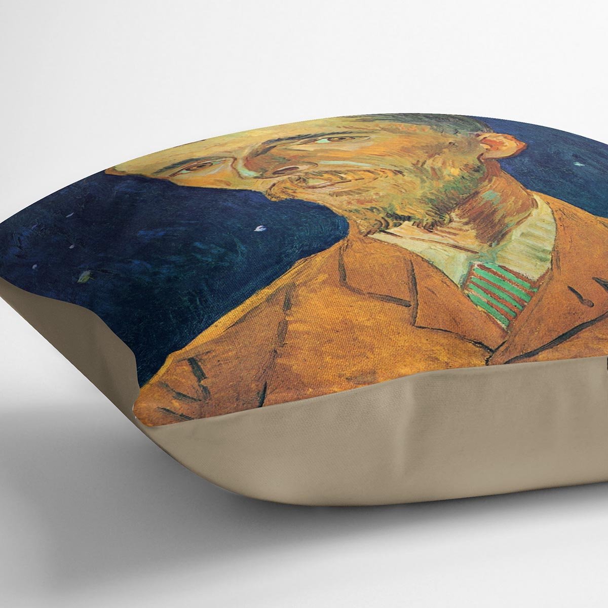 Portrait of Eugene Boch by Van Gogh Throw Pillow
