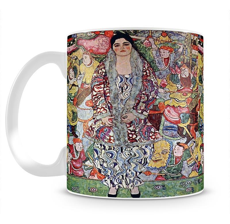 Portrait of Frederika Maria Beer by Klimt Mug - Canvas Art Rocks - 2