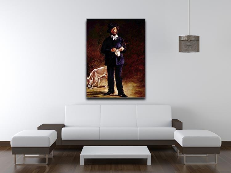 Portrait of Gilbert Marcellin Desboutin Canvas Print & Poster - Canvas Art Rocks - 4