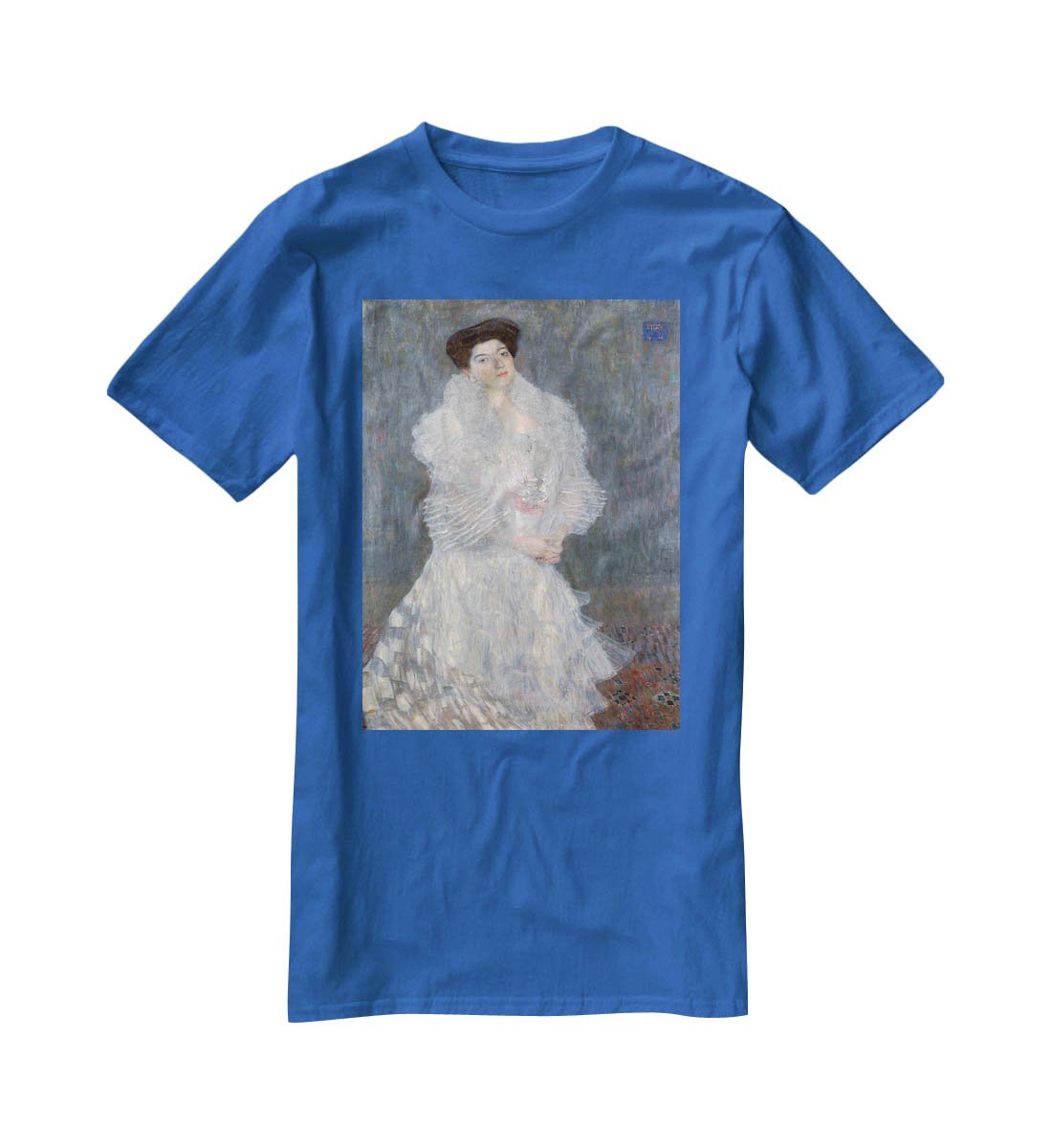 Portrait of Hermine Gallia by Klimt T-Shirt - Canvas Art Rocks - 2
