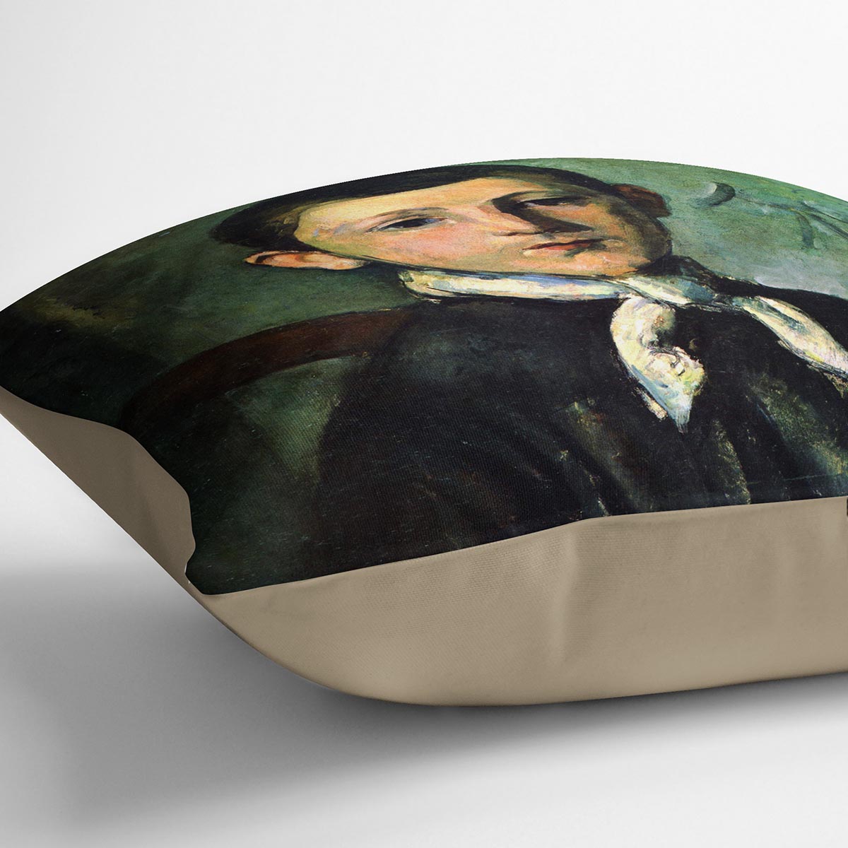 Portrait of Lois Guillaime by Cezanne Cushion - Canvas Art Rocks - 2