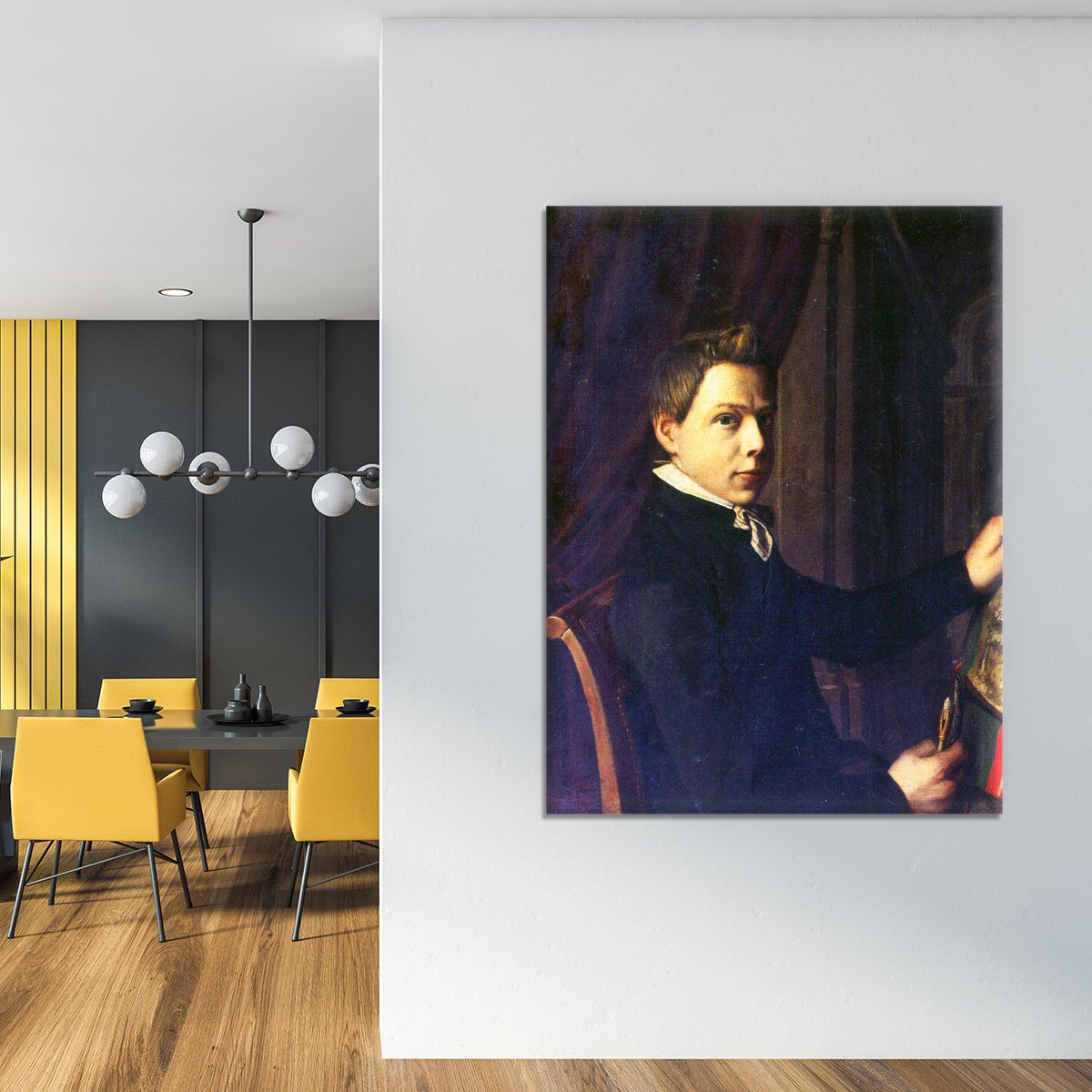 Portrait of Lourens Alma Tadema by Alma Tadema Canvas Print or Poster