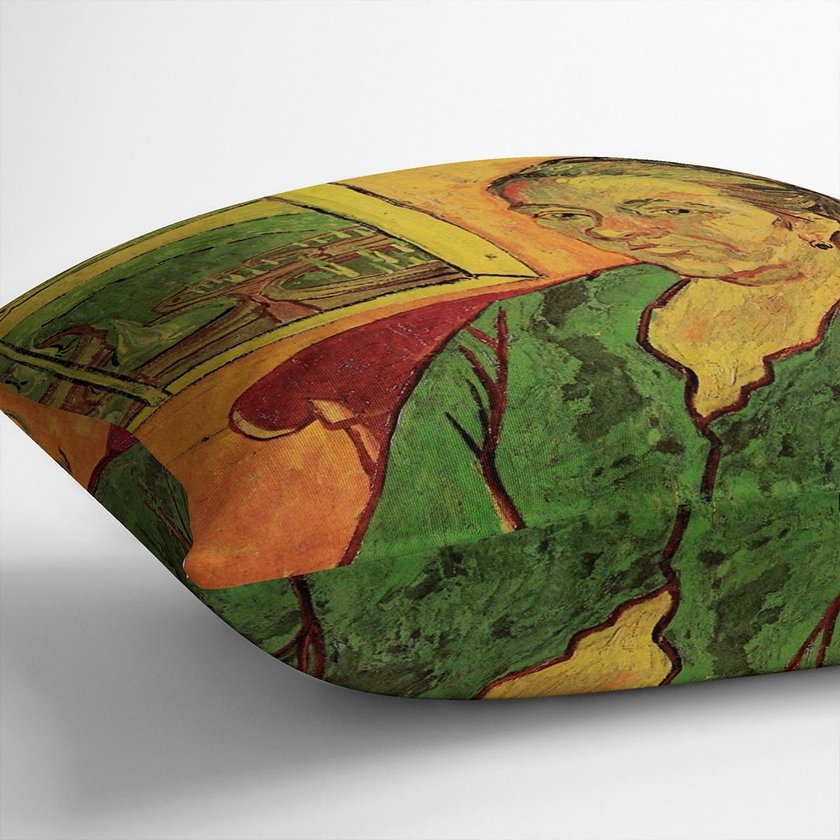 Portrait of Madame Augustine Roulin by Van Gogh Throw Pillow