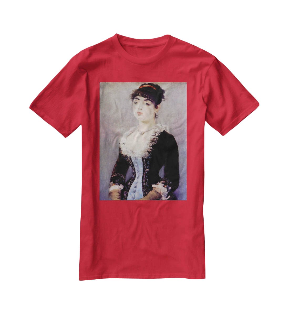 Portrait of Madame Michel LCvy by Manet T-Shirt - Canvas Art Rocks - 4