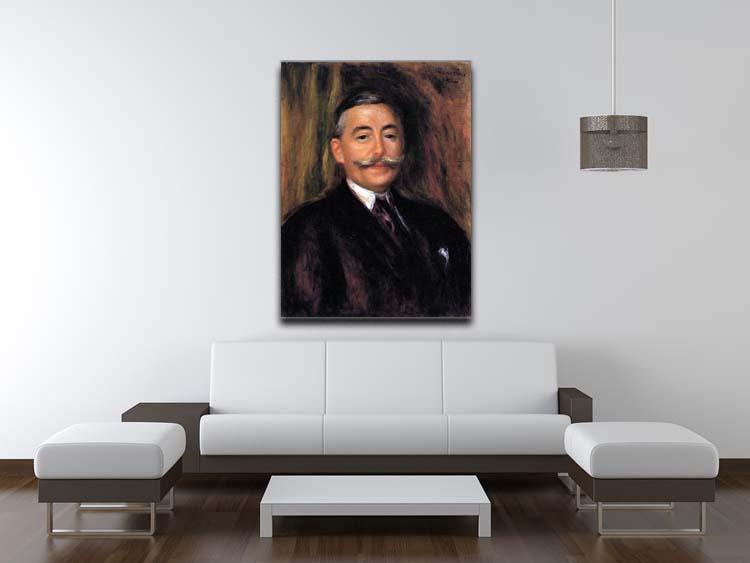 Portrait of Maurice Gangnat by Renoir Canvas Print or Poster - Canvas Art Rocks - 4