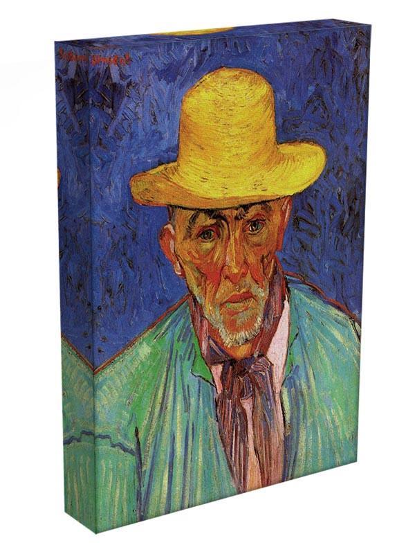 Portrait of Patience Escalier Shepherd in Provence by Van Gogh Canvas Print & Poster - Canvas Art Rocks - 3