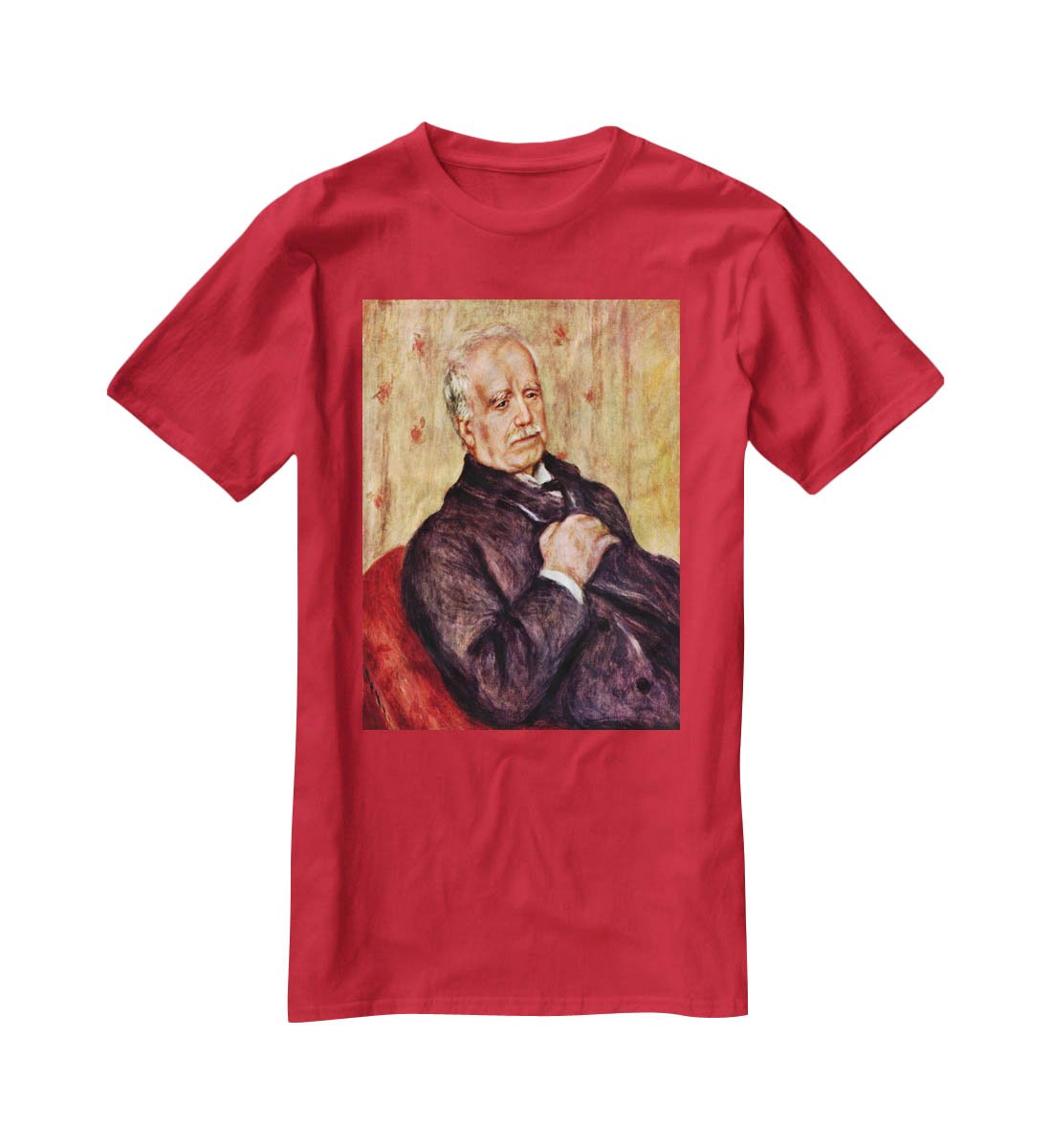 Portrait of Paul Durand Ruel by Renoir T-Shirt - Canvas Art Rocks - 4
