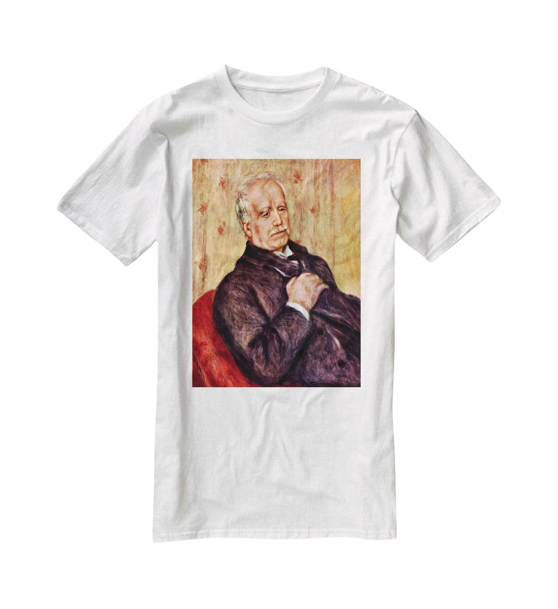 Portrait of Paul Durand Ruel by Renoir T-Shirt - Canvas Art Rocks - 5
