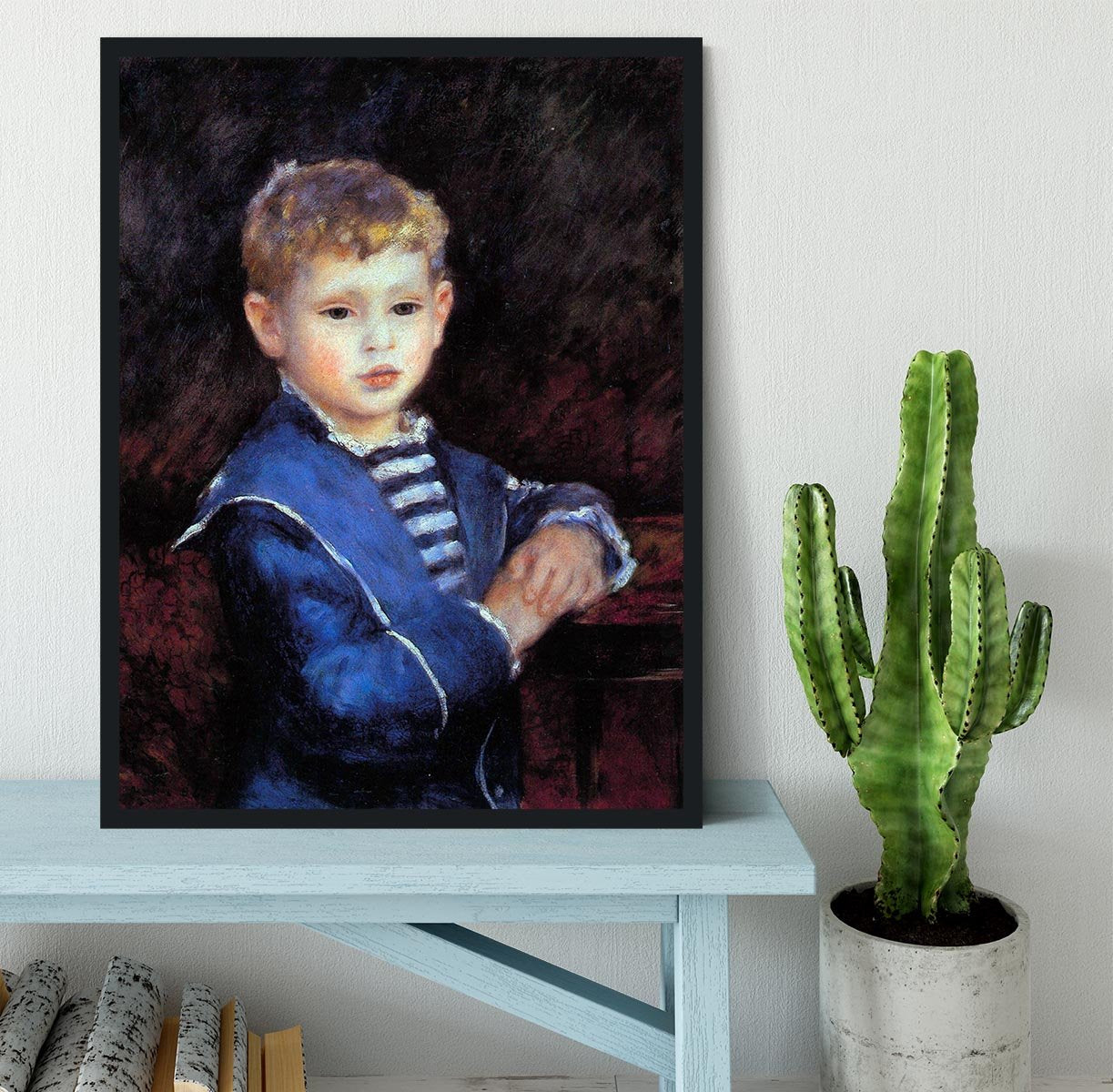 Portrait of Paul Haviland by Renoir Framed Print - Canvas Art Rocks - 2