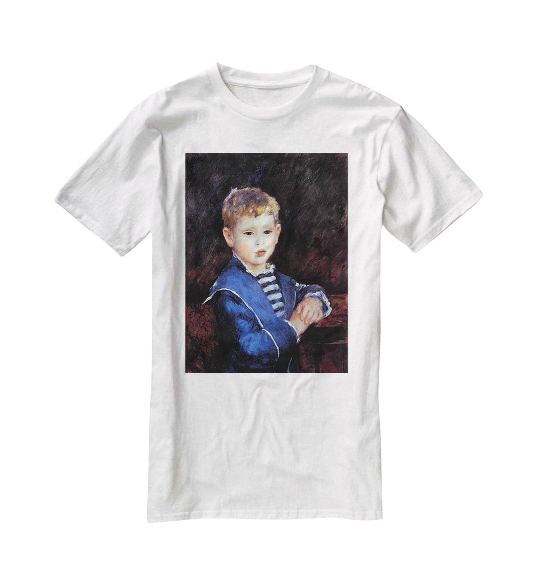 Portrait of Paul Haviland by Renoir T-Shirt - Canvas Art Rocks - 5