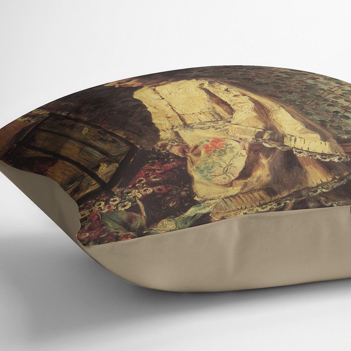 Portrait of Rapha by Renoir Throw Pillow