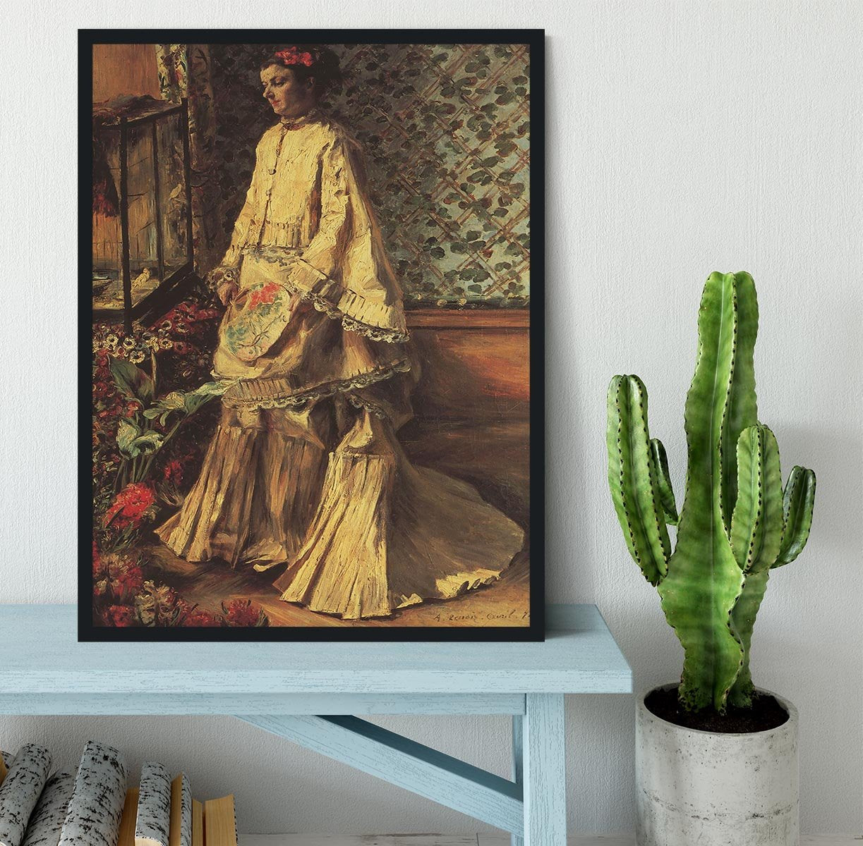 Portrait of Rapha by Renoir Framed Print - Canvas Art Rocks - 2
