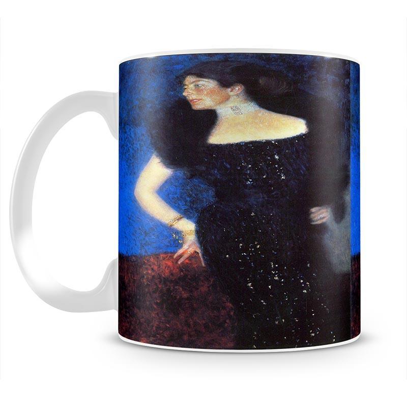 Portrait of Rose von Rosthorn Friedmann by Klimt Mug - Canvas Art Rocks - 2