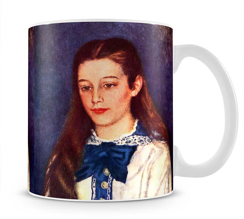 Portrait of Therese Berard by Renoir Mug - Canvas Art Rocks - 1