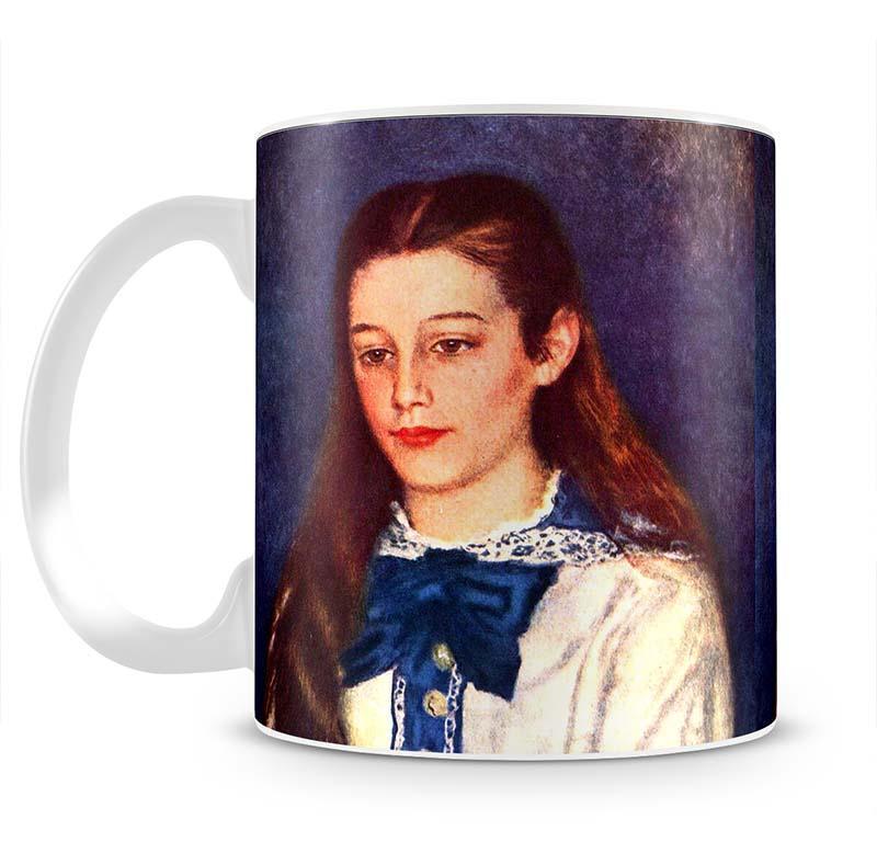 Portrait of Therese Berard by Renoir Mug - Canvas Art Rocks - 2