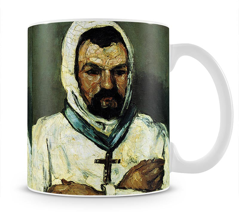 Portrait of Uncle Dominique as a monk by Cezanne Mug - Canvas Art Rocks - 1
