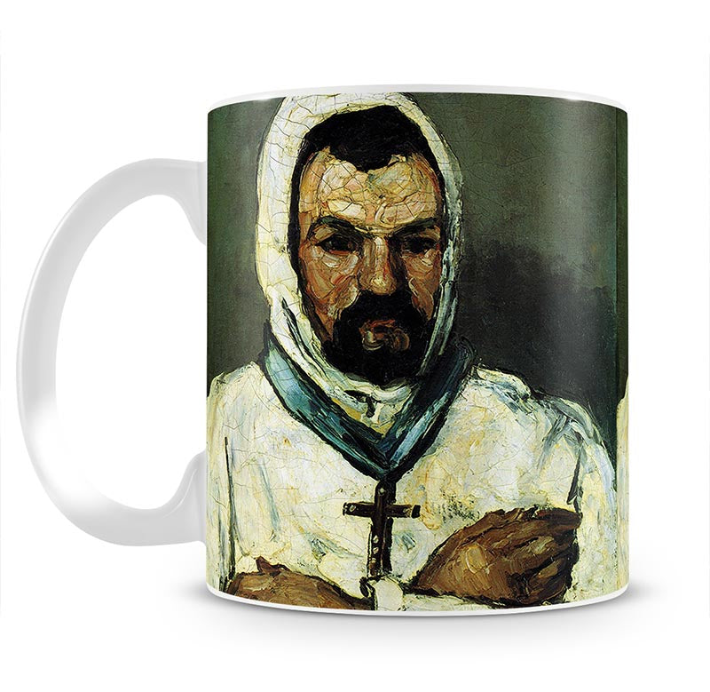 Portrait of Uncle Dominique as a monk by Cezanne Mug - Canvas Art Rocks - 1