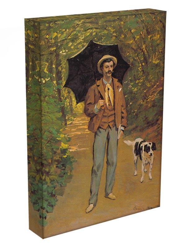 Portrait of Victor Jacquemont by Monet Canvas Print & Poster - Canvas Art Rocks - 3