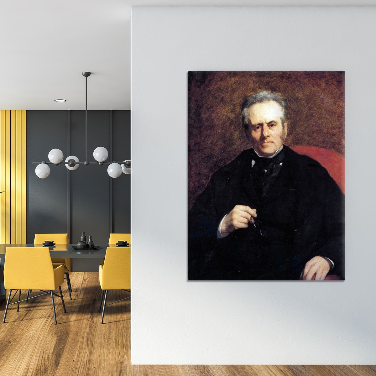 Portrait of William Sisley by Renoir Canvas Print or Poster