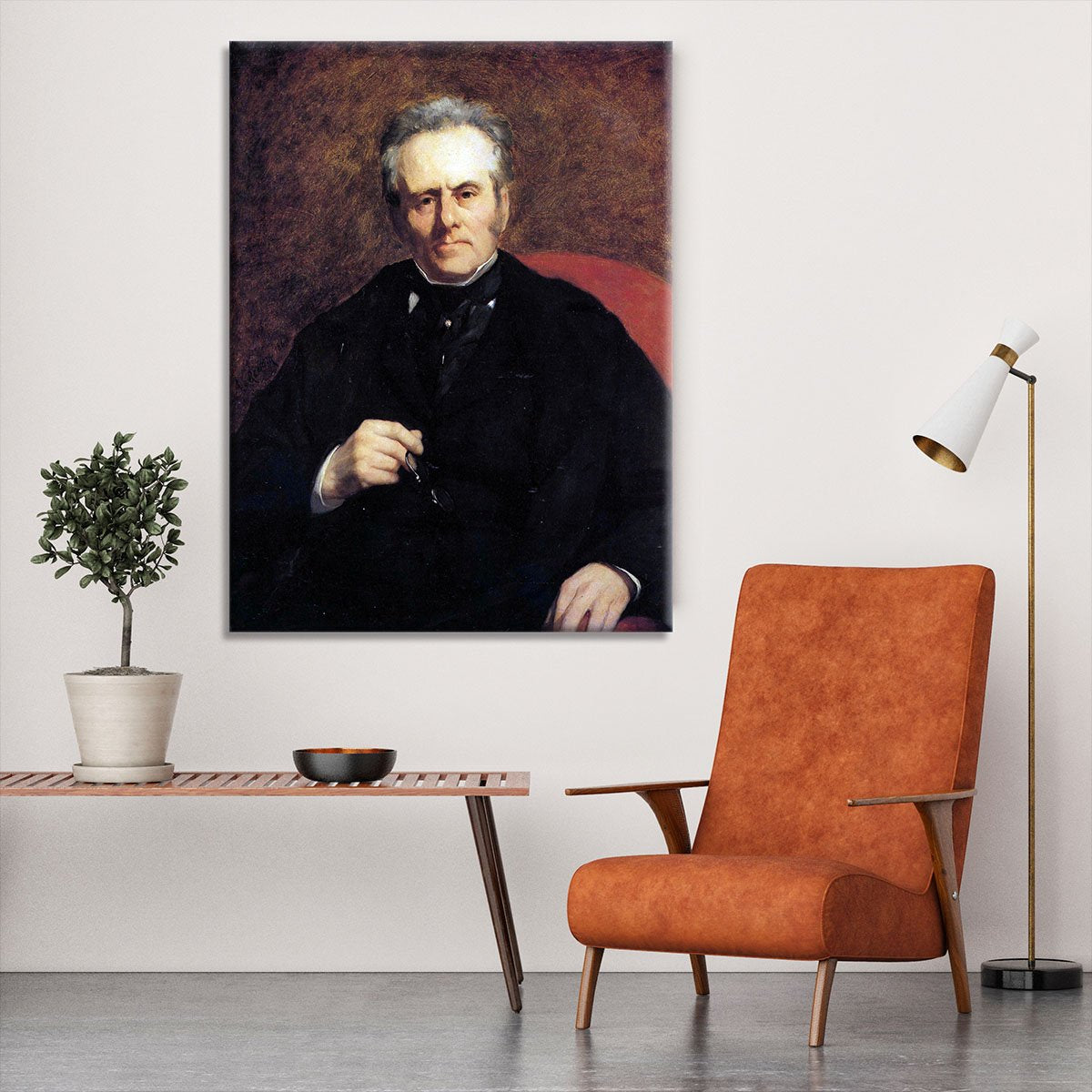 Portrait of William Sisley by Renoir Canvas Print or Poster