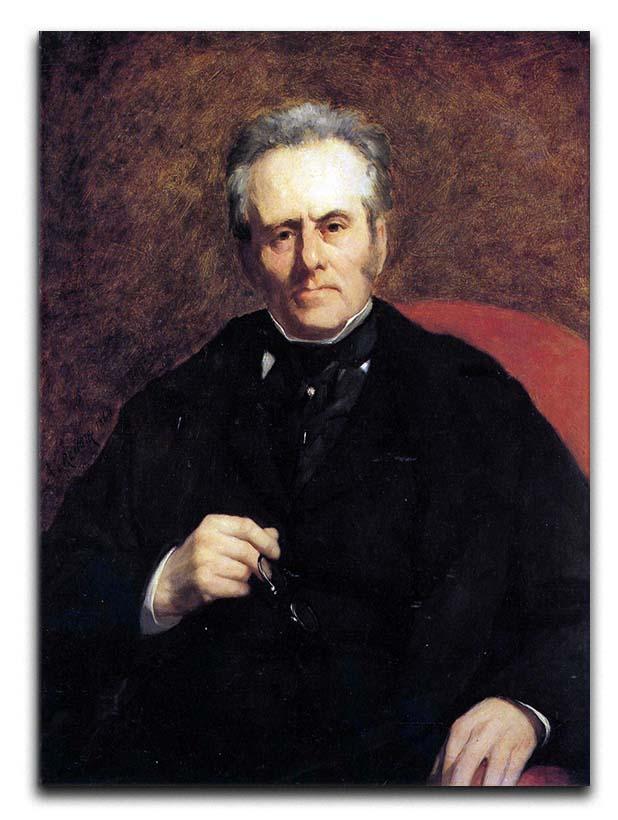 Portrait of William Sisley by Renoir Canvas Print or Poster  - Canvas Art Rocks - 1