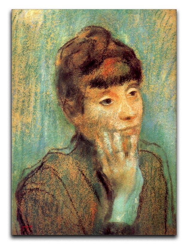 Portrait of a Lady by Degas Canvas Print or Poster - Canvas Art Rocks - 1