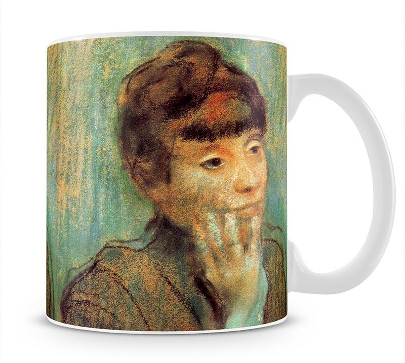 Portrait of a Lady by Degas Mug - Canvas Art Rocks - 1