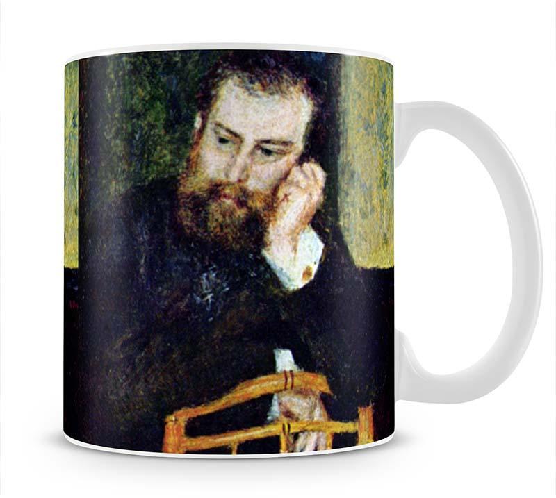 Portrait of the painter Alfred Sisley 1 by Renoir Mug - Canvas Art Rocks - 1