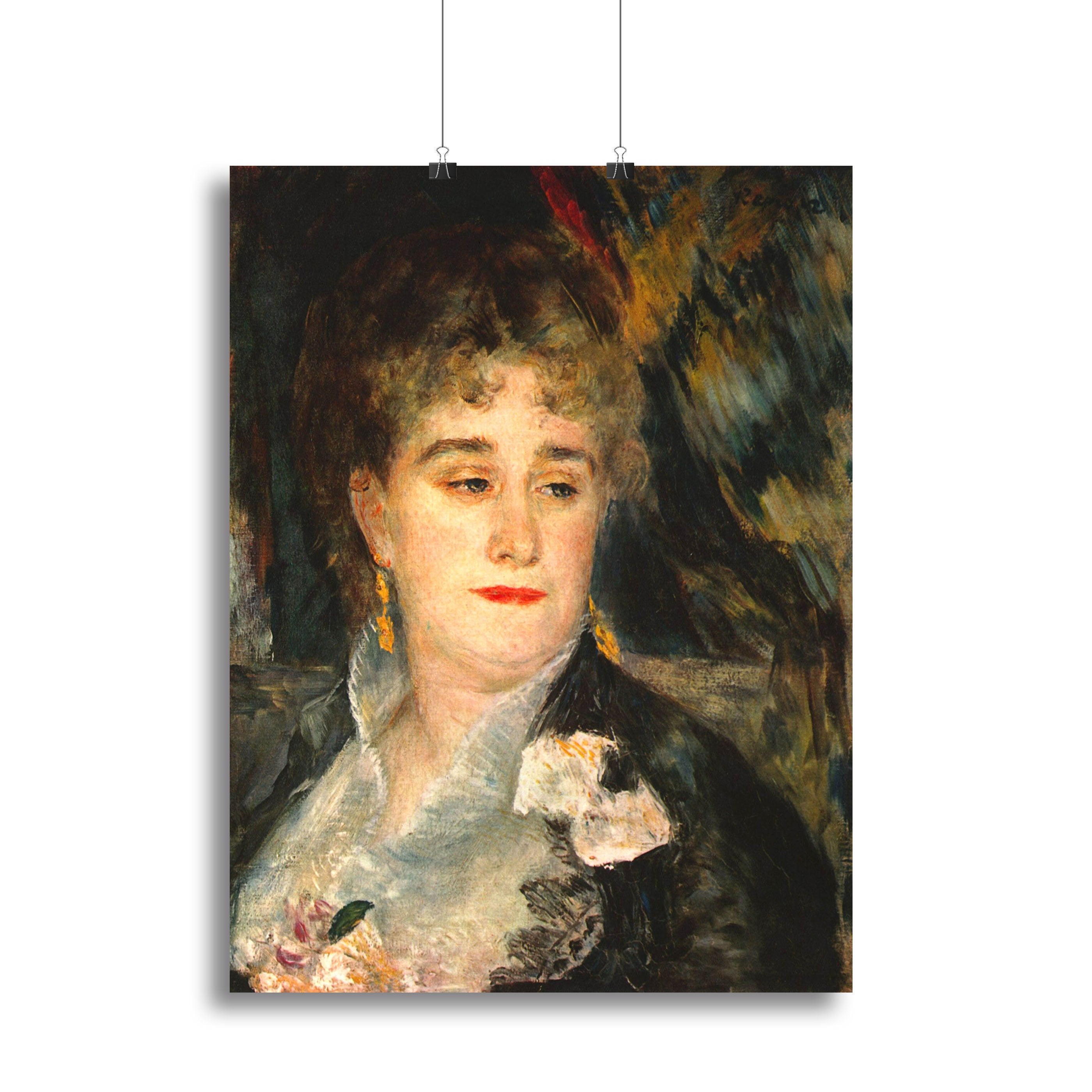 Portraits of Mme Charpentier by Renoir Canvas Print or Poster