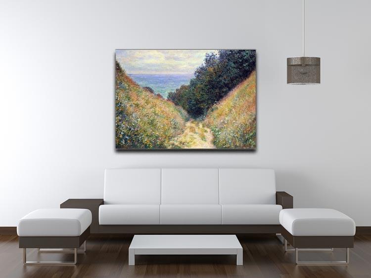Pourville 1 by Monet Canvas Print & Poster - Canvas Art Rocks - 4