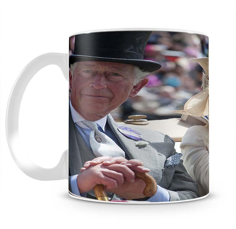 Prince Charles and Camilla at the Royal Ascot Mug - Canvas Art Rocks - 2