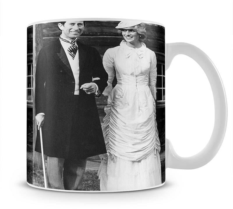 Prince Charles and Princess Diana at Fort Edmonton Canada Mug - Canvas Art Rocks - 1