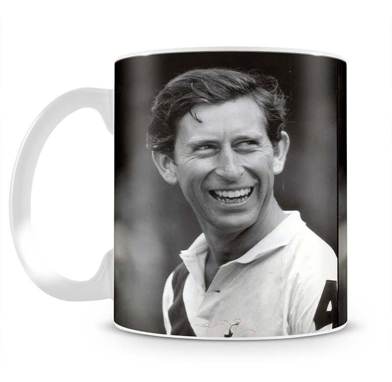 Prince Charles at New Years polo at Cowdray Park Mug - Canvas Art Rocks - 2