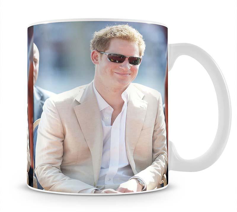 Prince Harry during the Diamond Jubilee tour in the Bahamas Mug - Canvas Art Rocks - 1