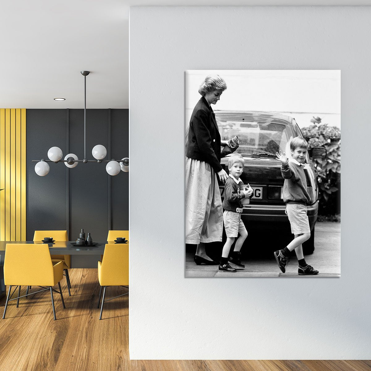 Prince Harry returning to school Canvas Print or Poster