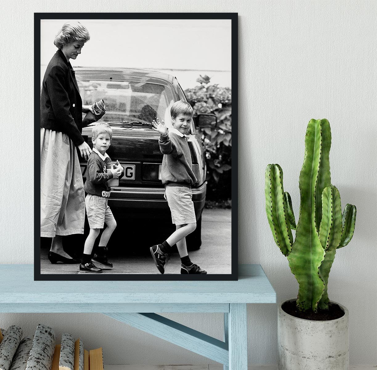 Prince Harry returning to school Framed Print - Canvas Art Rocks - 2