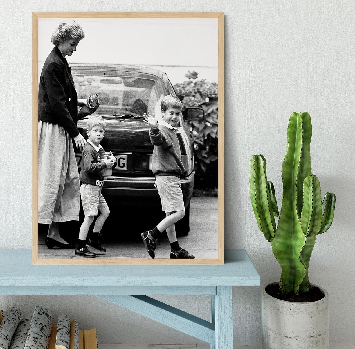 Prince Harry returning to school Framed Print - Canvas Art Rocks - 4