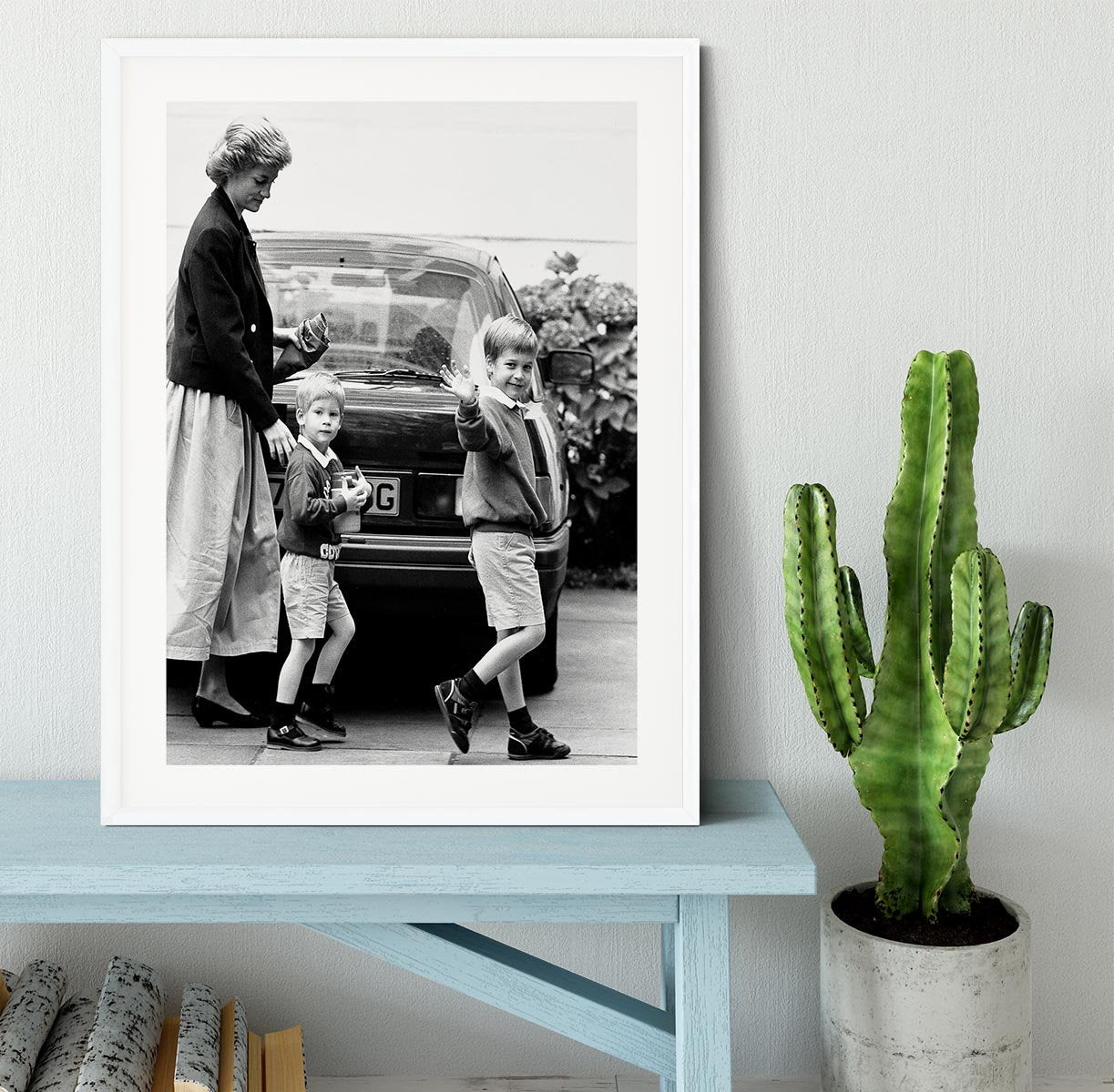 Prince Harry returning to school Framed Print - Canvas Art Rocks - 5