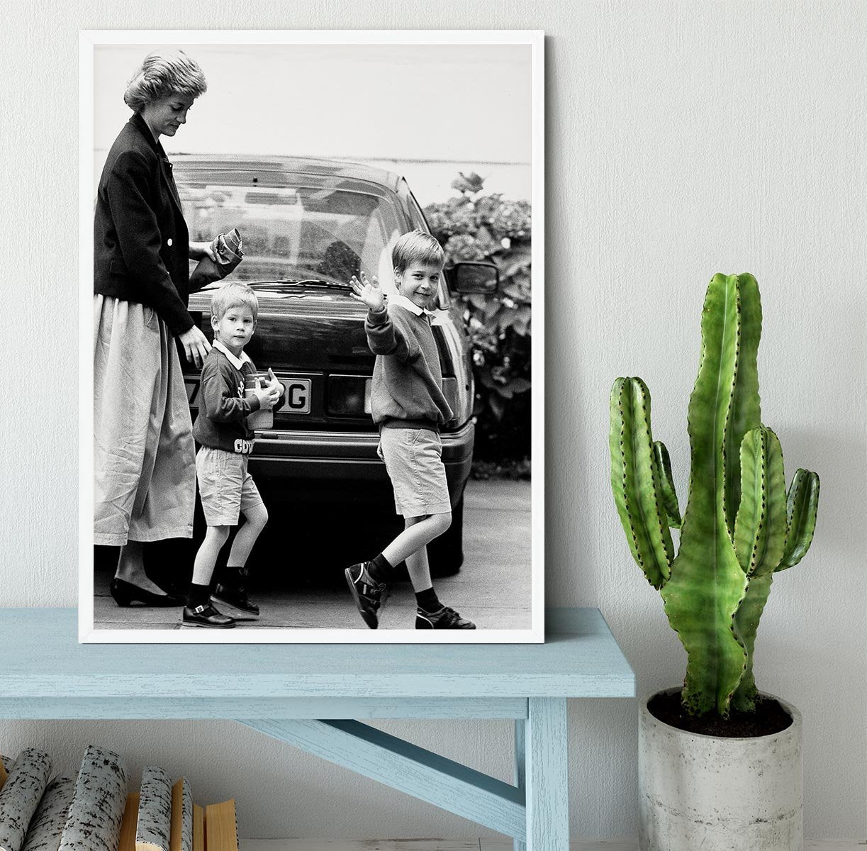 Prince Harry returning to school Framed Print - Canvas Art Rocks -6