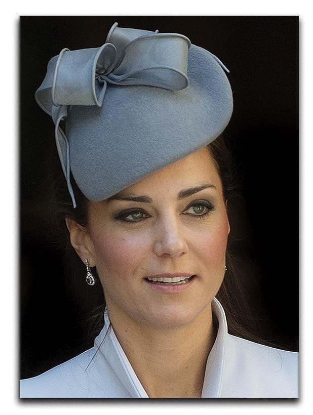 Prince William and Kate Kate at Easter service in Australia Canvas Print or Poster  - Canvas Art Rocks - 1