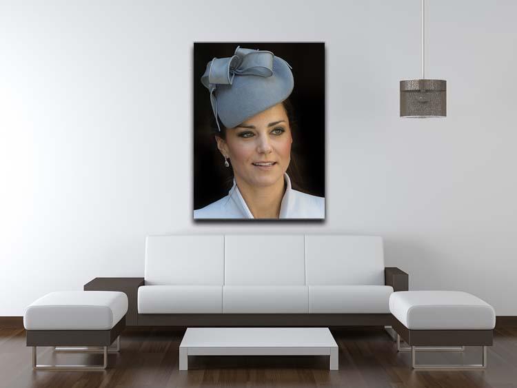 Prince William and Kate Kate at Easter service in Australia Canvas Print or Poster - Canvas Art Rocks - 4