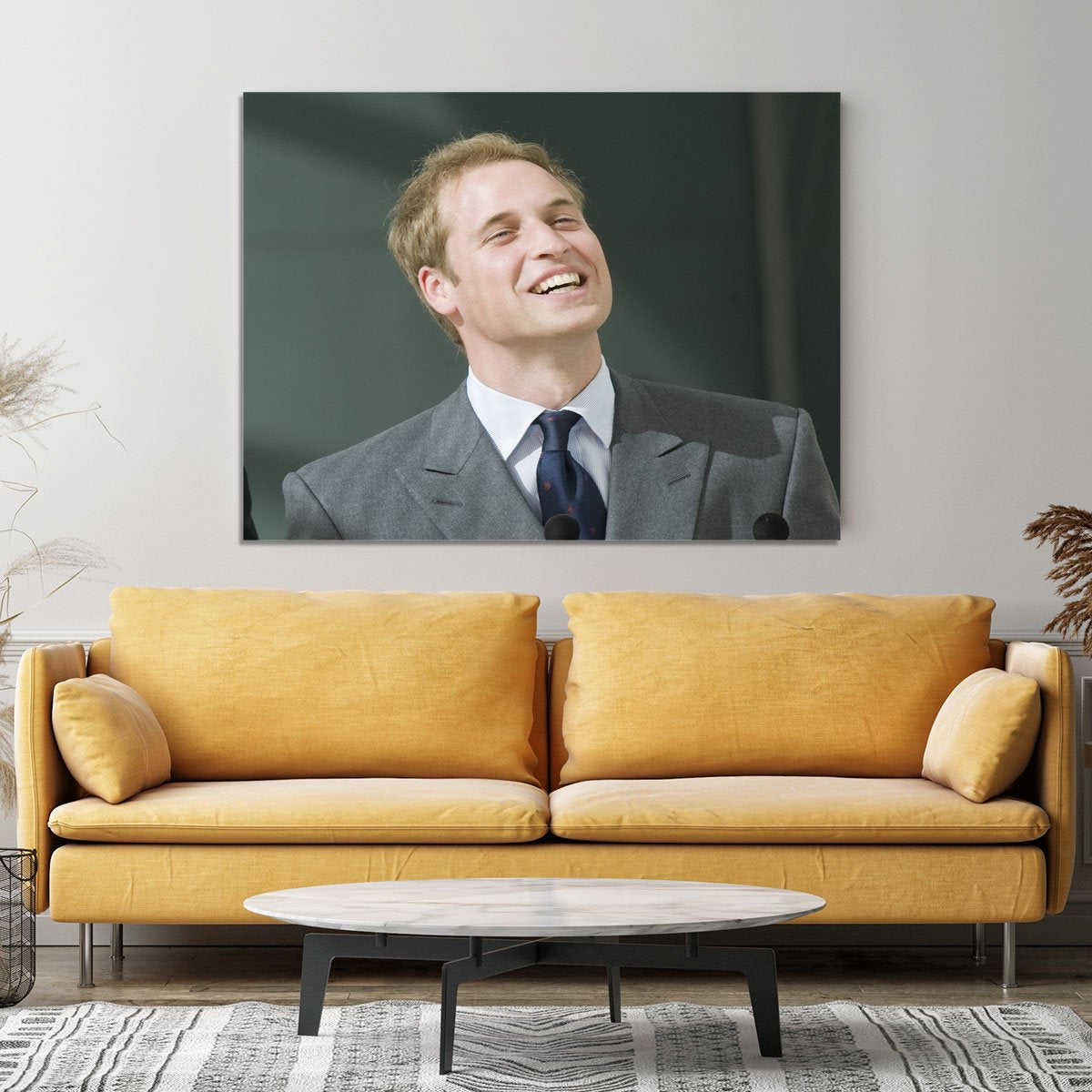 Prince William opening the Darwin Centre Museum Canvas Print or Poster