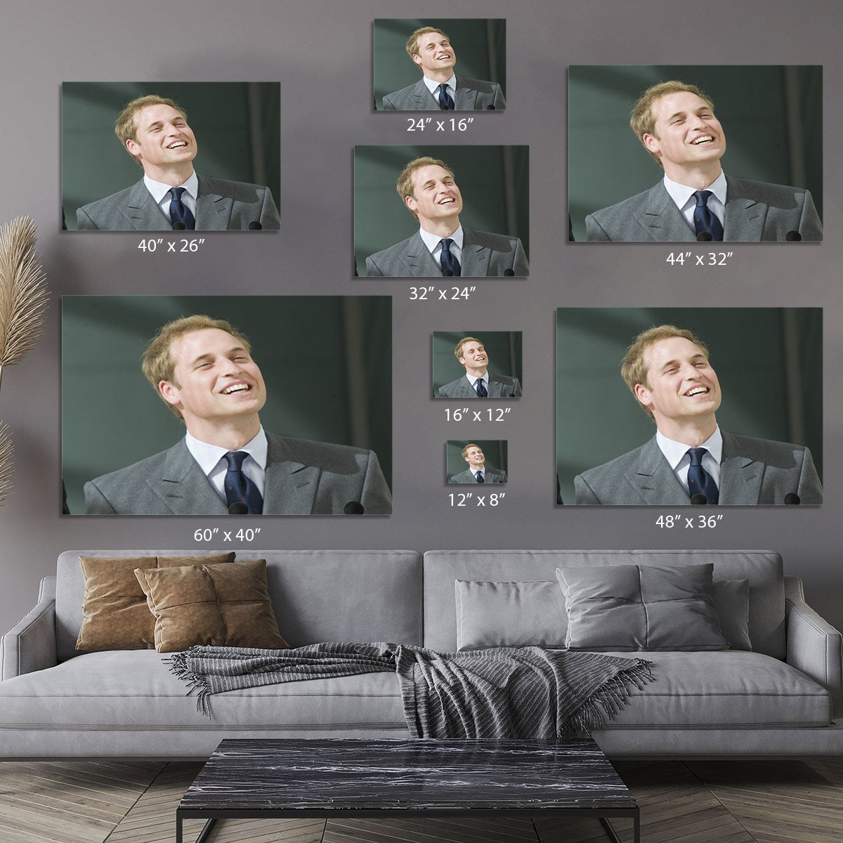 Prince William opening the Darwin Centre Museum Canvas Print or Poster