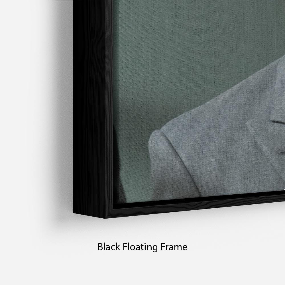 Prince William opening the Darwin Centre Museum Floating Frame Canvas